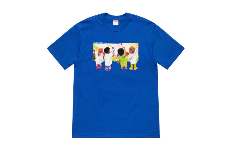 Supreme 2019 æ¥å¤ T-Shirt ç³»å