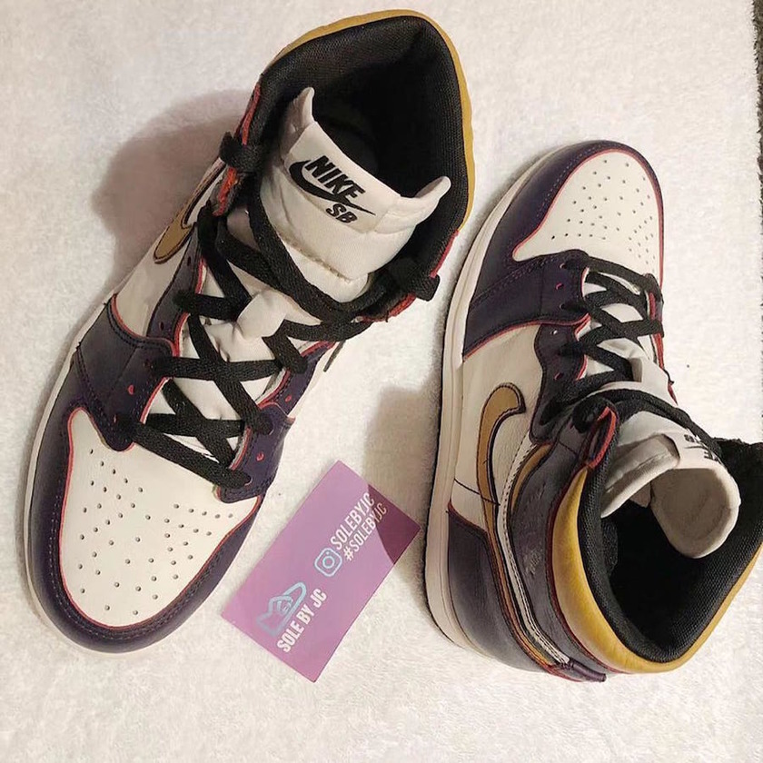 Nike SB Air Jordan 1 Lakers CD6578-507å叿¥æ