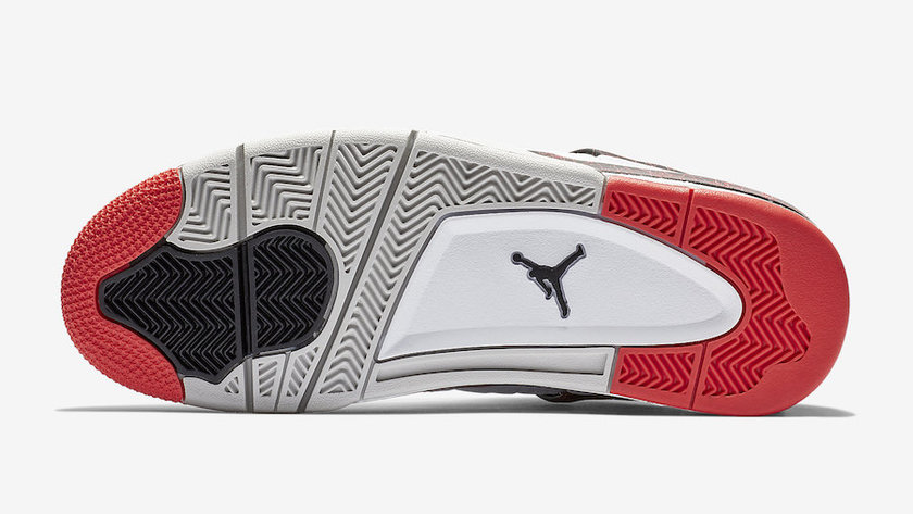 Air Jordan 4 Flight Nostalgia White Bright Crimson 308497-116åå:registered:æ¥æ