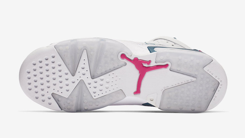 Air Jordan 6 GS Green Abyss Laser Fuchsia 543390-153å叿¥æä»·æ ¼
