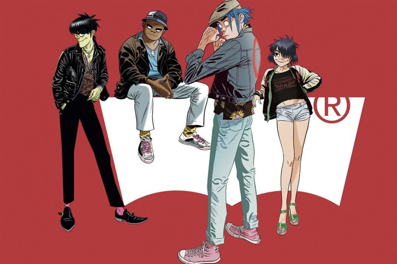 Gorillaz è Levi's æ¨åºå
¨æ°è¯åç³»å