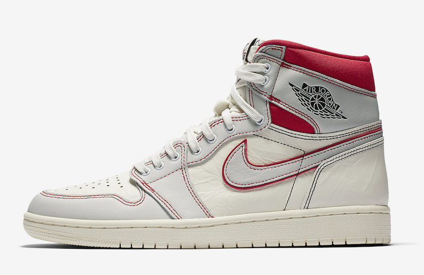 Air Jordan 1 Sail University Red 555088-160å叿¥æä»·æ ¼