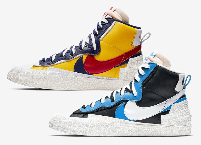 Sacai Nike Blazer Mid Blue BV0072-001é»è²BV0072-700å叿¥æ