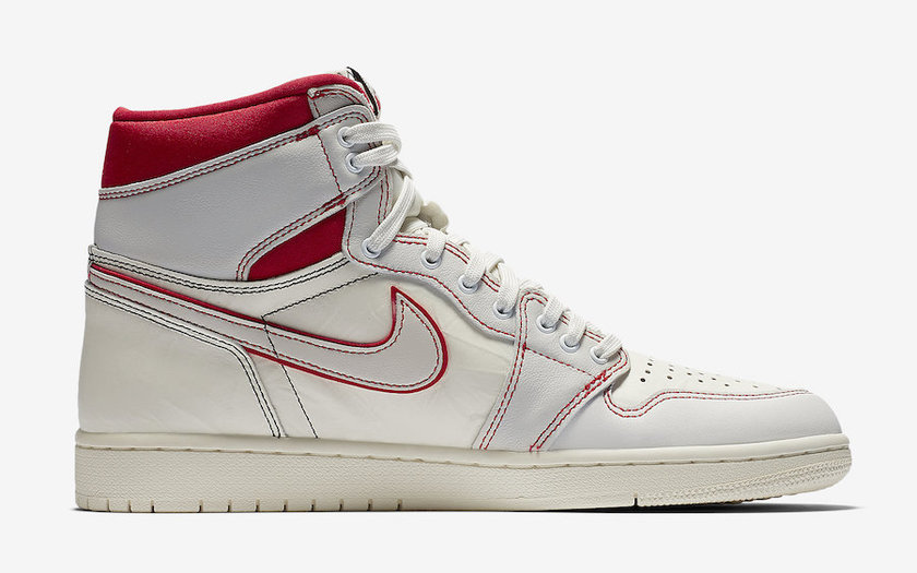 Air Jordan 1 Sail University Red 555088-160å叿¥æä»·æ ¼