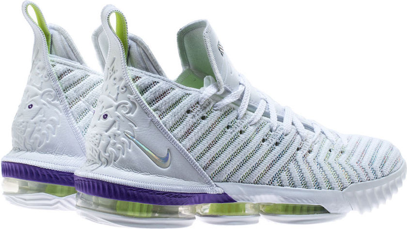 Nike LeBron 16 Buzz Lightyearç½è²å¤è²è¶
级è¡èAO2588-102å叿¥æPirce