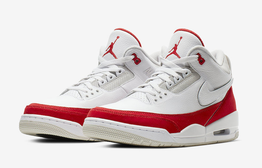 Air Jordan 3 Tinker White University Red CJ0939-100å叿¥æ