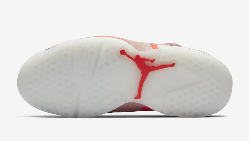 Aleali May Air Jordan 6å禧ç²çº¢è²CI0550-600å叿¥æä»·æ ¼