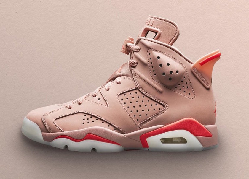 Aleali May x Air Jordan 6 Millennial Pink CI0550-600å叿¥æ