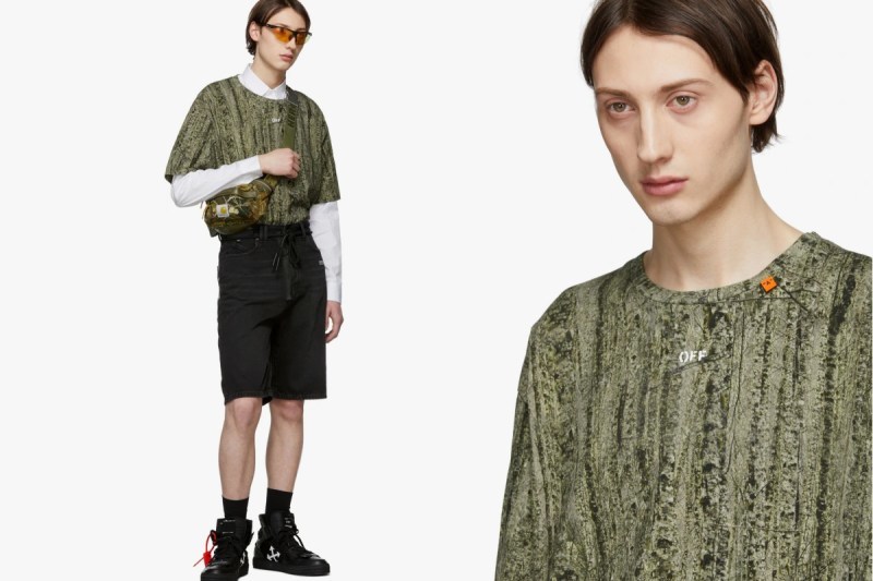 Off-White⢠å
¨æ° Real Camo 樹èè¿·å½:copyright: Oversized T-Shirt 䏿¶