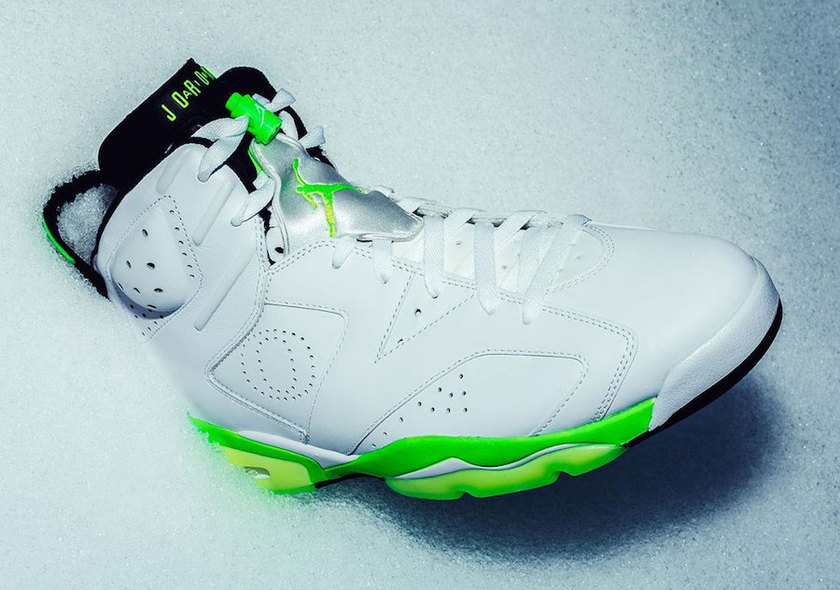 Air Jordan 6 Oregon Ducks女åPE