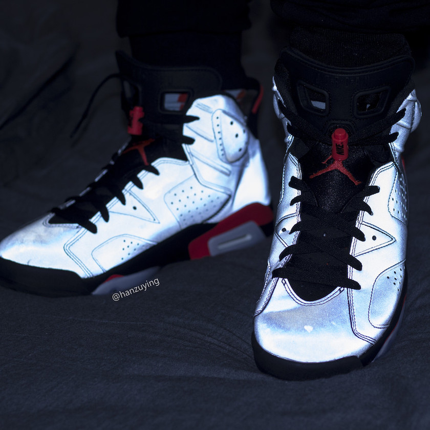 Air Jordan 6 Reflect Silver Infrared CI4072-001å叿¥æ
