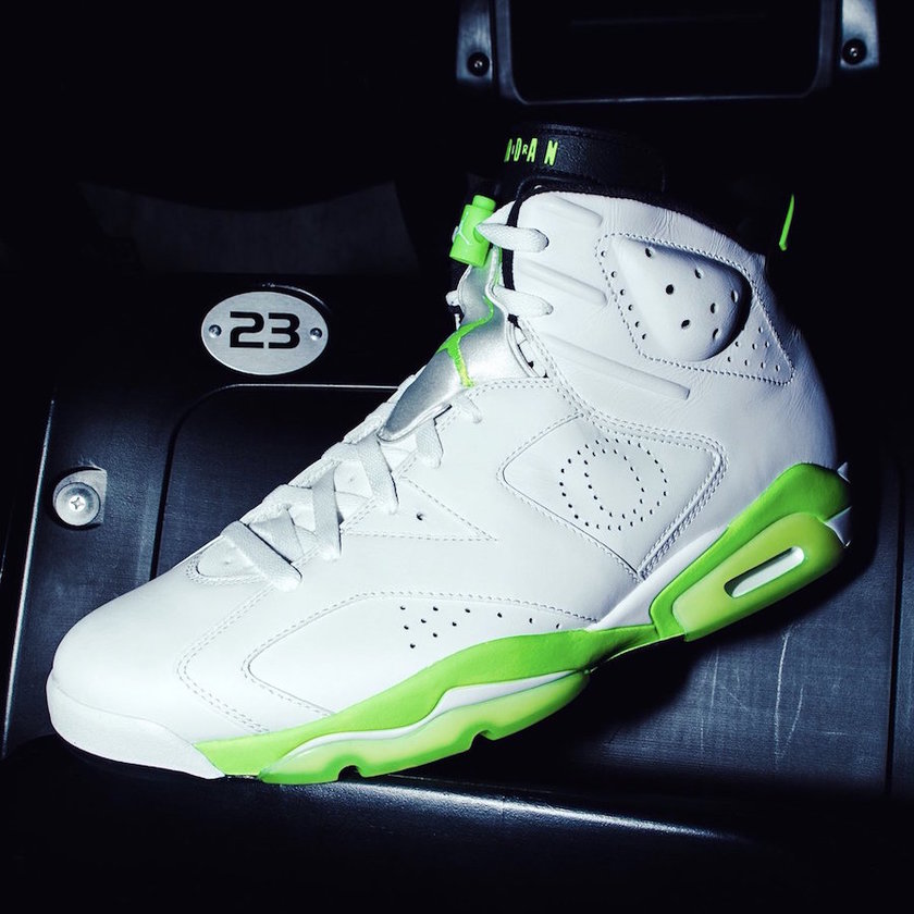 Air Jordan 6 Oregon Ducks女åPE