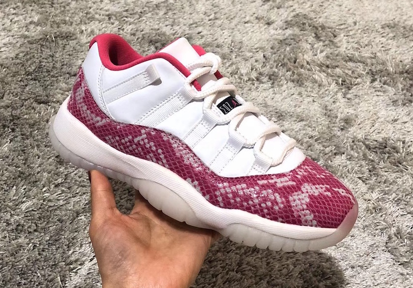 Air Jordan 11ä½ç²çº¢è²èç:registered:AH7860-106å叿¥æ