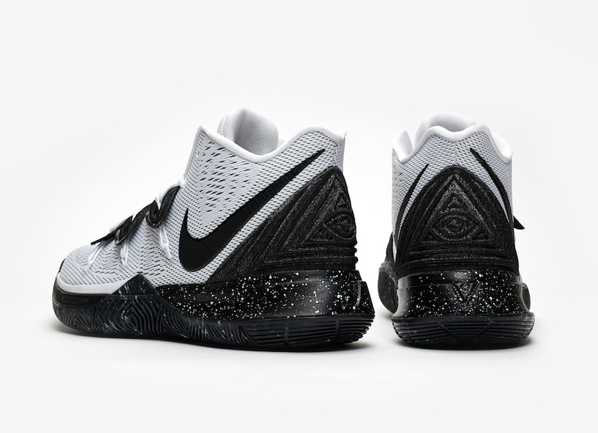 Nike Kyrie 5 Oreo White Black AO2918-100åå:registered:æ¥æ