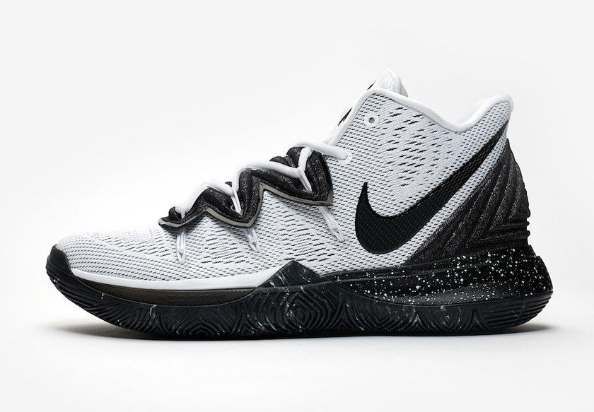 Nike Kyrie 5 Oreo White Black AO2918-100åå:registered:æ¥æ