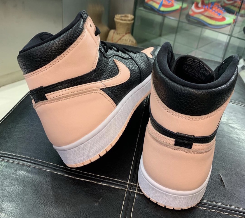 Air Jordan 1é«OGæ·±çº¢è²è°é»è²555088-081åå¸æ¥æ