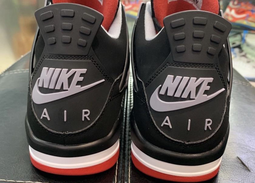 Air Jordan 4 Bred 2019 308497-060åå:registered:æ¥æ