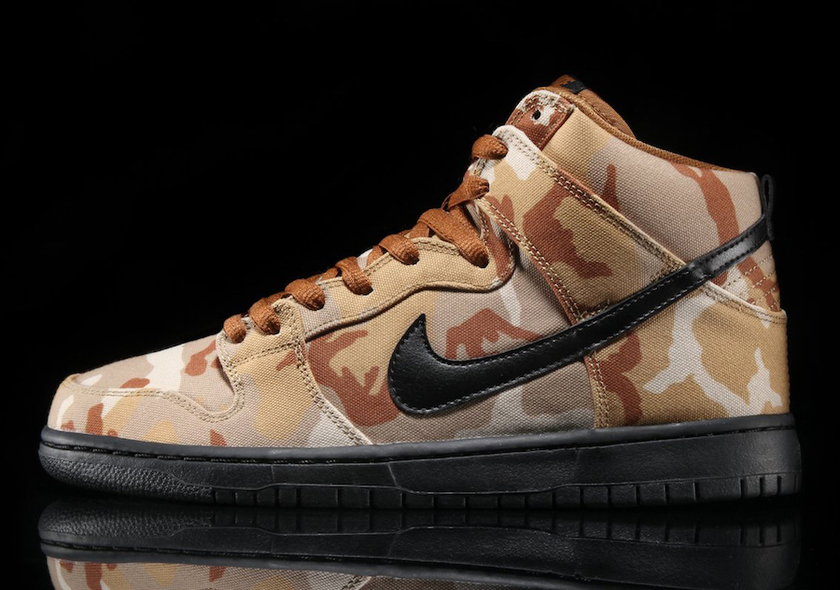 Nike SB Dunk High Desert Camo BQ6826-200åå¸æ¥æ