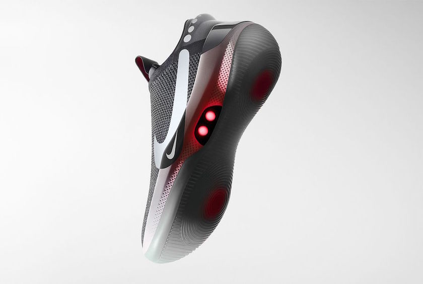 Nike Adapt BBæ·±ç°è²å¤è²AO2582-004åå¸æ¥æ