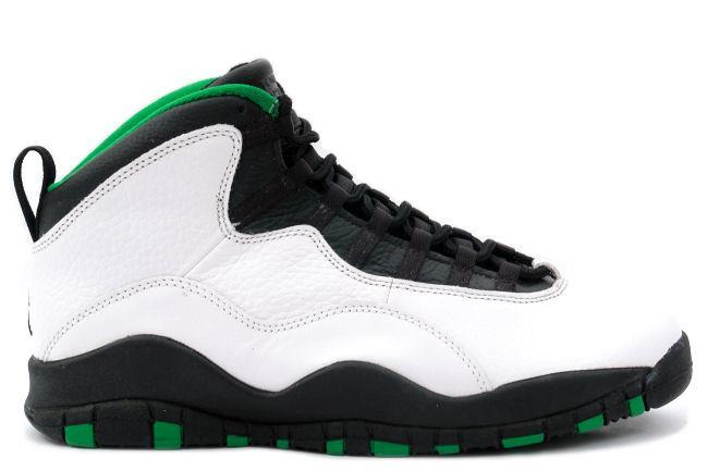 Air Jordan 10 Seattle Supersonics 310805-137å叿¥æ