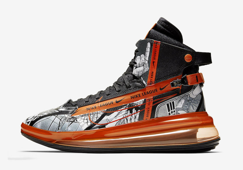 Nike Air Max 720 Saturn Black Team Orange CI1959-036åå:registered:æ¥æ