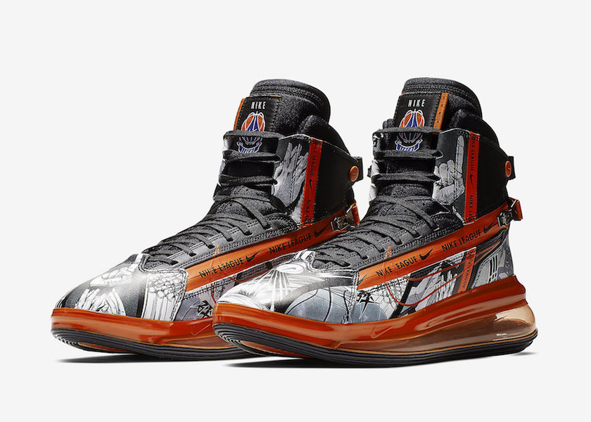Nike Air Max 720 Saturn Black Team Orange CI1959-036åå:registered:æ¥æ