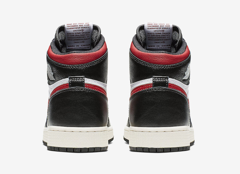 Air Jordan 1 High OG Gym Red Grade School 575441-061åå:registered:æ¥æ