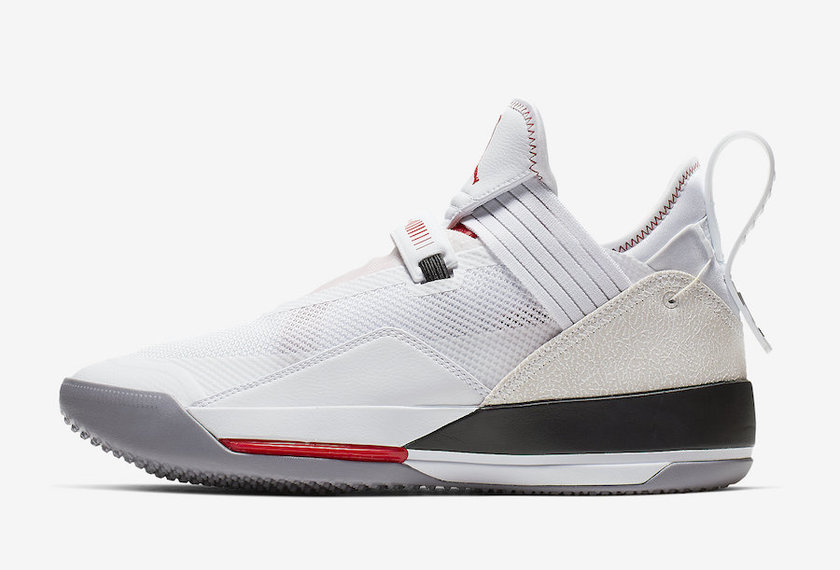Air Jordan 33 Low SEç½è²éå±éè²å¥èº«æ¿çº¢è²é»è²CD9560-106å叿¥æ
