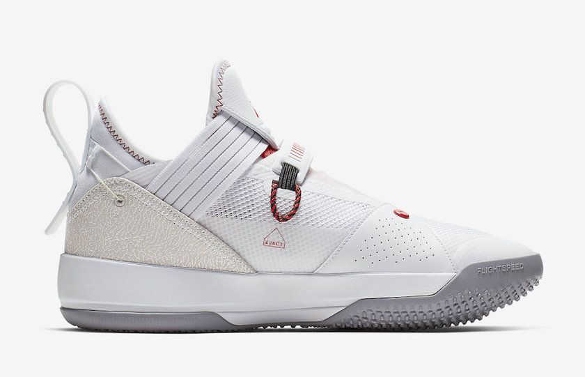Air Jordan 33 Low SEç½è²éå±éè²å¥èº«æ¿çº¢è²é»è²CD9560-106å叿¥æ