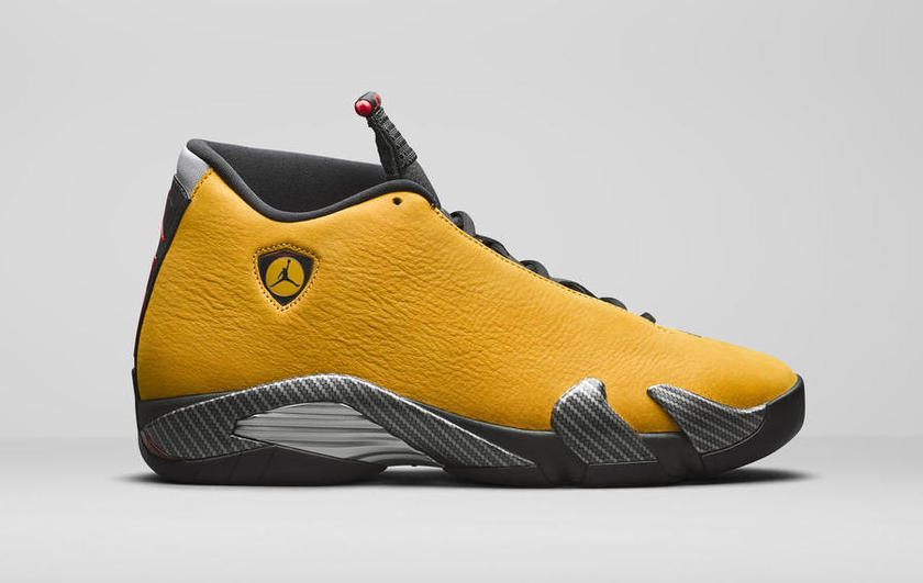 Air Jordan 14 Yellow Ferrari BQ3685-706åå:registered:æ¥æ