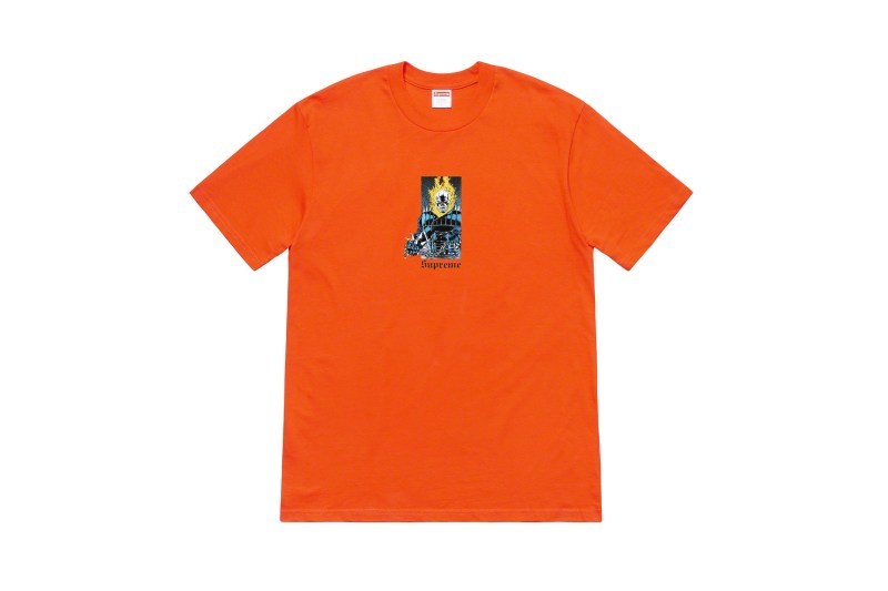Supreme 2019 æ¥å¤ææ° T-Shirt ç³»åç¼ä½