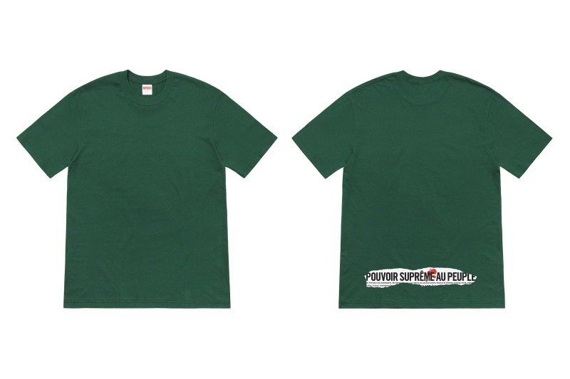 Supreme 2019 æ¥å¤ææ° T-Shirt ç³»åç¼ä½