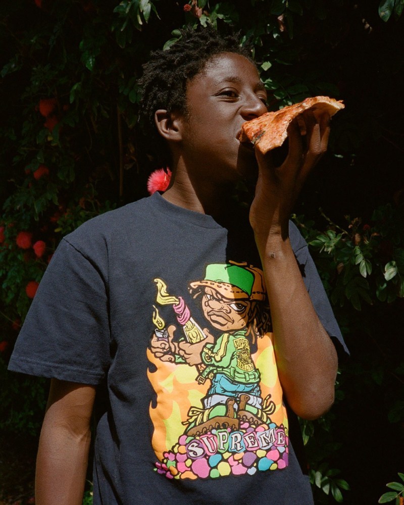Supreme 2019 æ¥å¤ææ° T-Shirt ç³»åç¼ä½