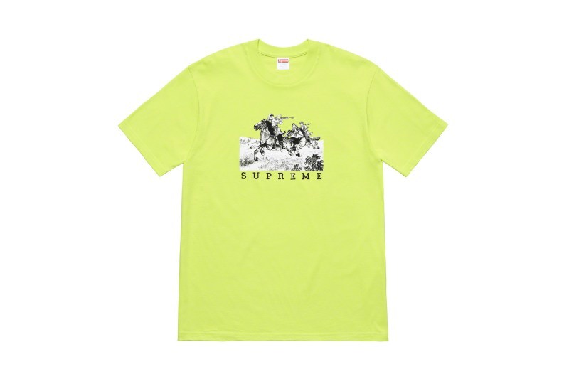 Supreme 2019 æ¥å¤ææ° T-Shirt ç³»åç¼ä½