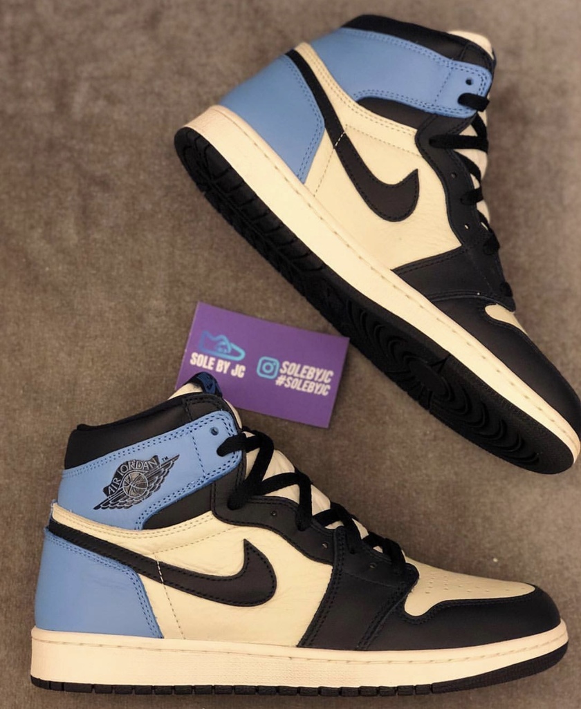 Air Jordan 1 Obsidian University Blue 555088-140åå¸æ¥æä»·æ ¼