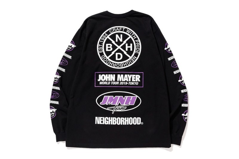NEIGHBORHOOD çº John Mayer å·¡æ¼æ¥æ¬ç«æé å¨é奿³¨ç³»å