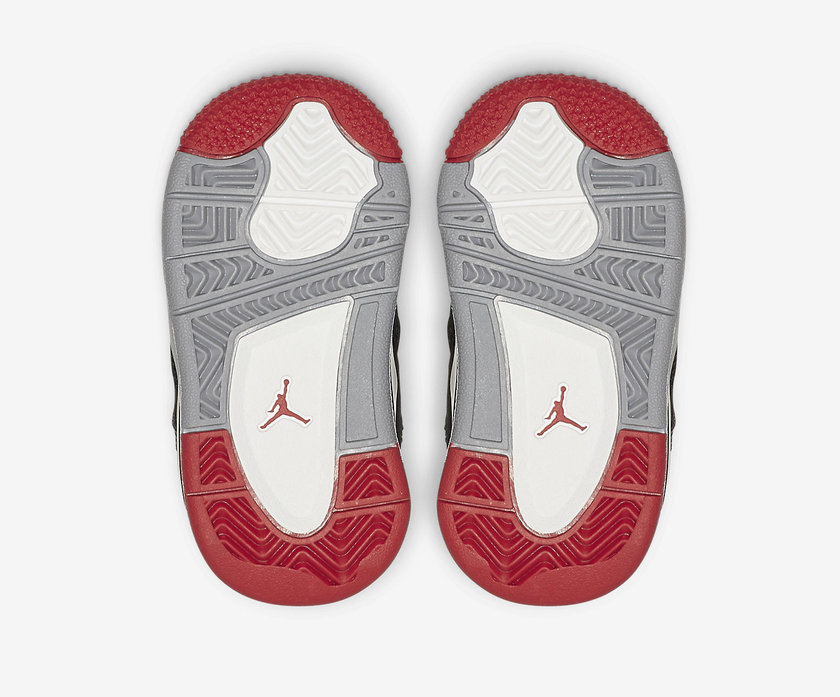 Air Jordan 4 Bred TD Toddler BQ7670-060åå:registered:æ¥æ