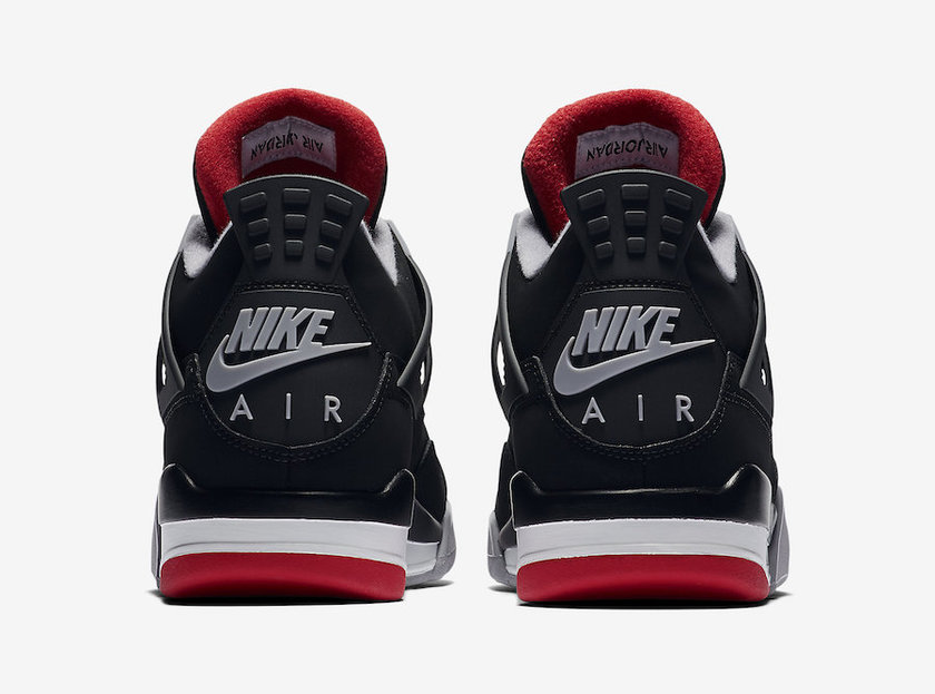 Air Jordan 4 Bred Black Cement 2019 308497-060å叿¥æ