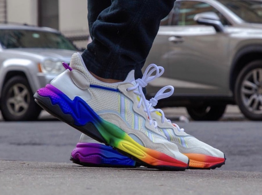 adidas Ozweego adiPRENE LGBT Pride Love Unites Rainbowå叿¥æ