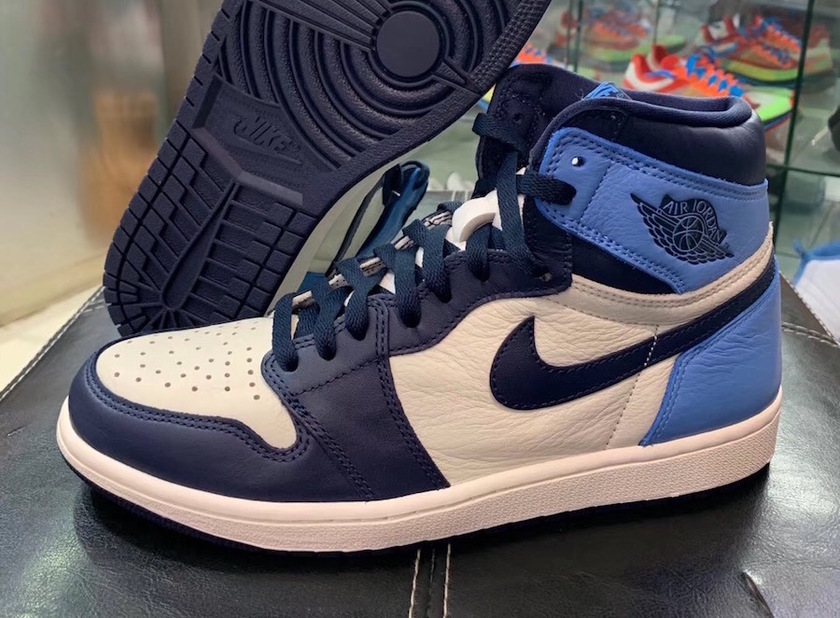 Air Jordan 1 Obsidian University Blue 555088-140å叿¥æ