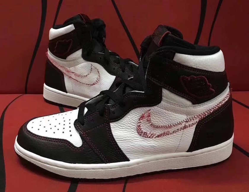 Air Jordan 1 Retro High OGç½è²é»è²å¨æé»è²å¤§å¦çº¢è²555088-170å叿¥æ