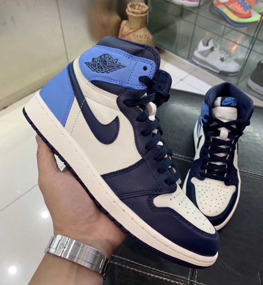 Air Jordan 1 Obsidian University Blue 555088-140å叿¥æ