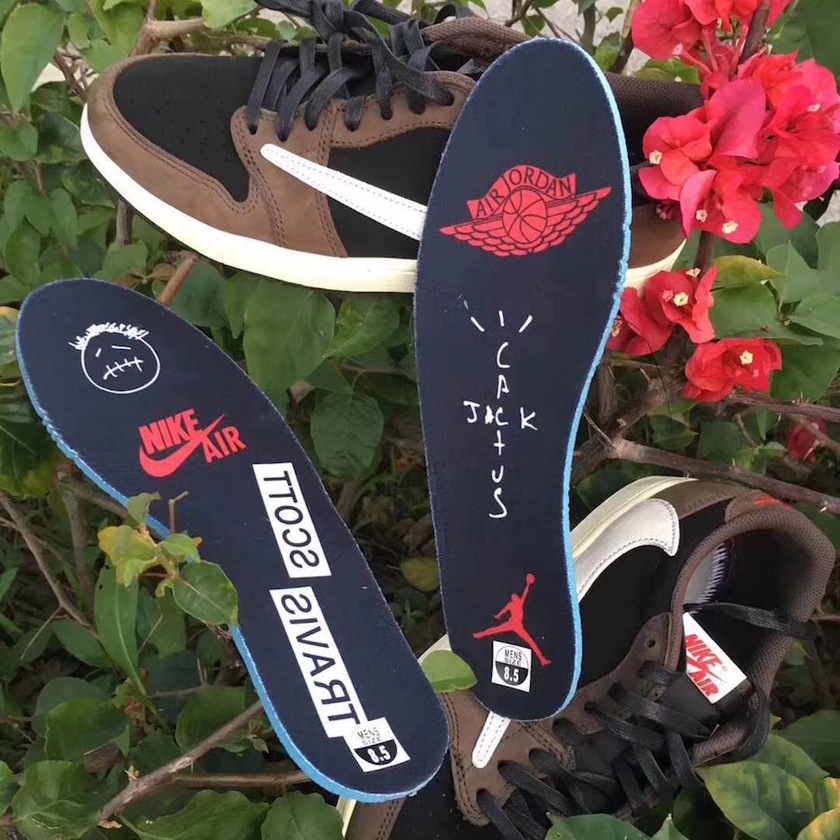 Travis Scott Air Jordan 1 Low Black Dark Mocha University Red CQ4277-001 Release Date