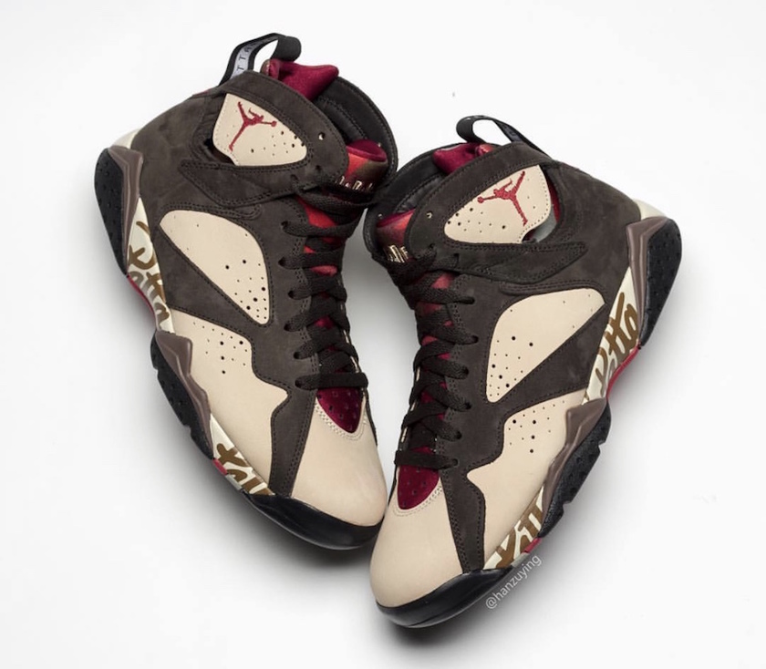 Patta Air Jordan 7 AT3375-200åå¸æ¥æ