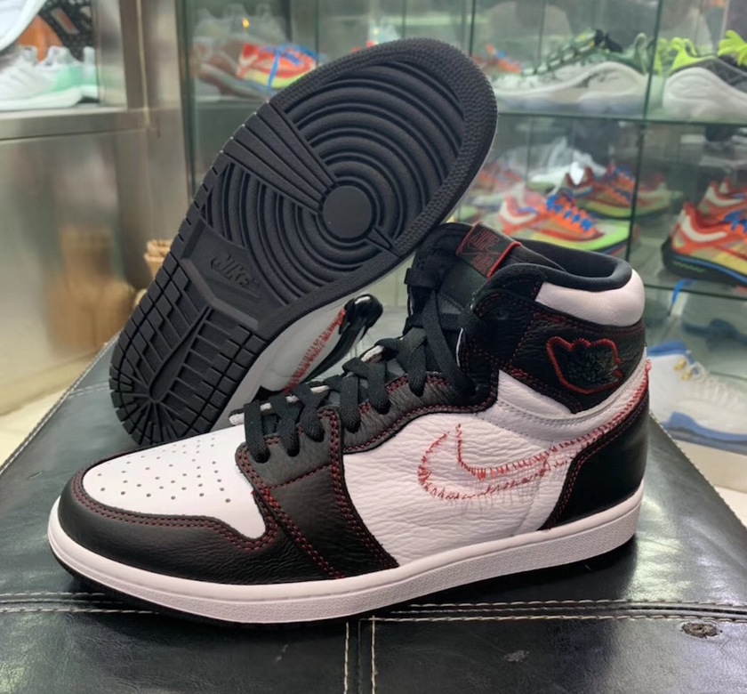 Air Jordan 1 Defiant White Black Gym Red Touré»è²CD6579-071åå:registered:æ¥æ