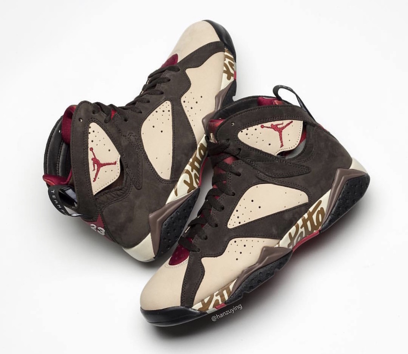 Patta Air Jordan 7 AT3375-200åå¸æ¥æ