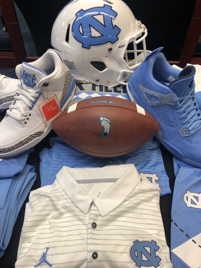 Air Jordan 4 UNCç¦æ²¹é«è·é2019 PE