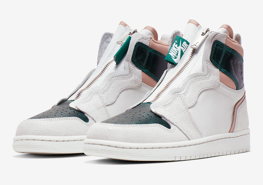 Air Jordan 1 High Zip Mystic Green AQ3742-003 Release Date
