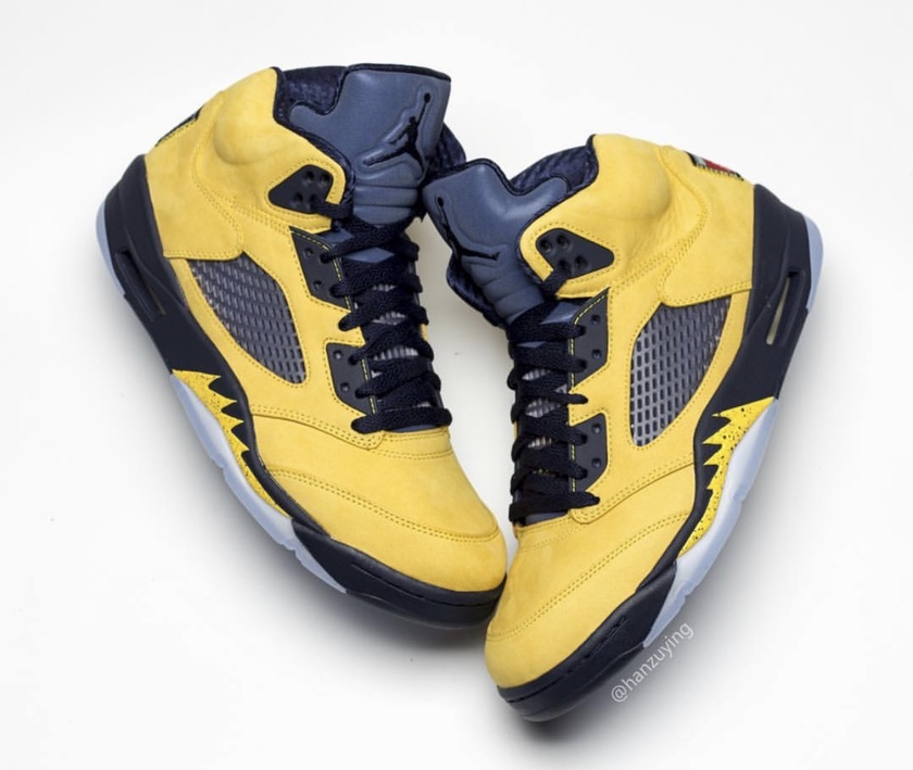 Air Jordan 5 Michigan CQ9541-704å叿¥æ
