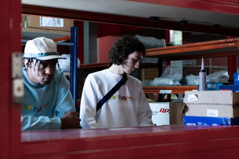 Carhartt WIP x Oi Polloi ååº¦æææé æ¥å¤å¥æ³¨é
è²è¯ä¹ç³»å